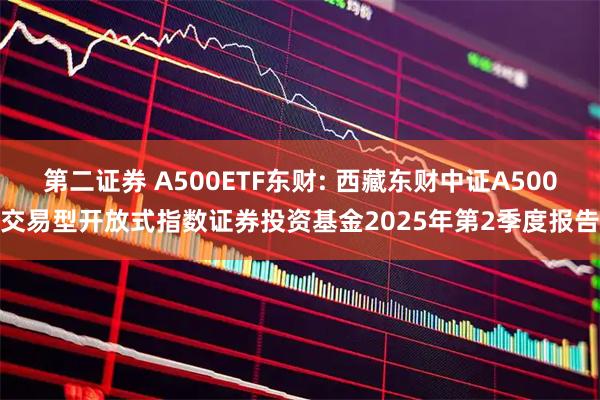 第二证券 A500ETF东财: 西藏东财中证A500交易型开放式指数证券投资基金2025年第2季度报告