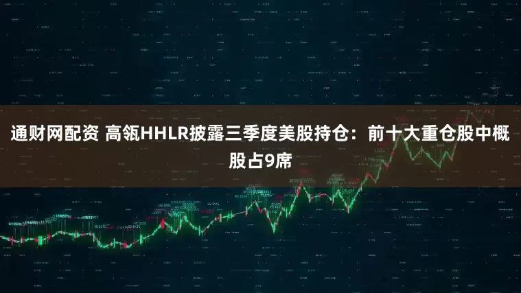 通财网配资 高瓴HHLR披露三季度美股持仓：前十大重仓股中概股占9席